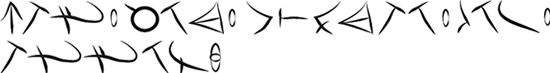 Dothraki, lettres dothraki, alphabet dothraki