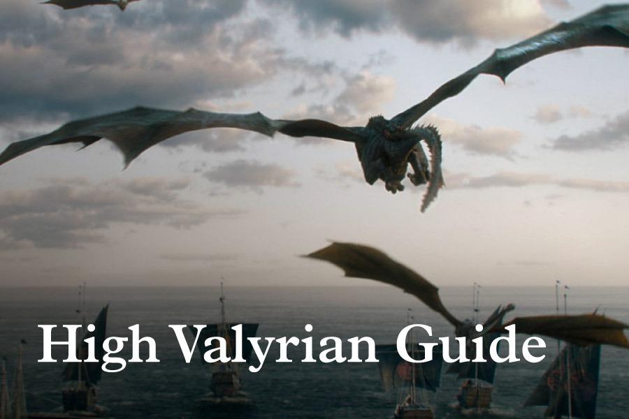 High Valyrian, Game Of Thrones, Dragons