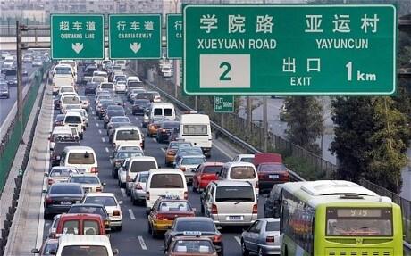 DRIVING IN CHINA