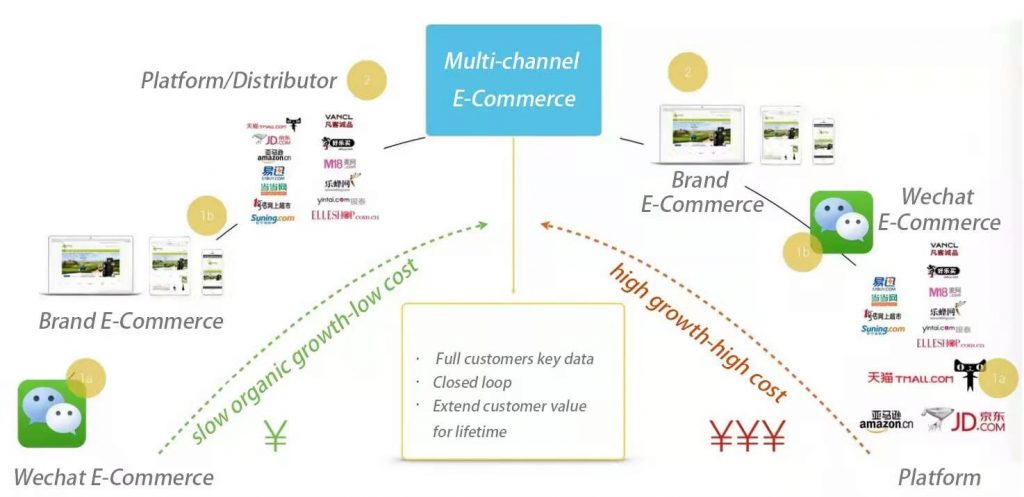 chinese e-commerce multi channel