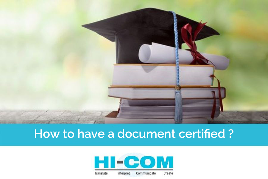 translation of certified documents china