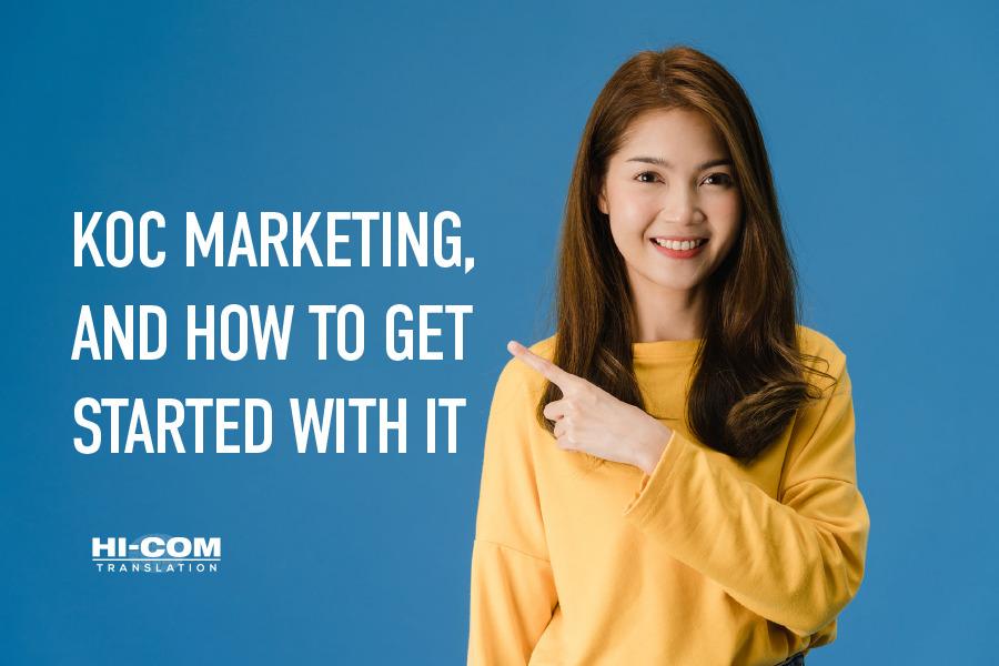 koc marketing in china ultimate guide