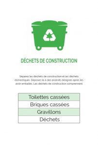 déchets de destructions