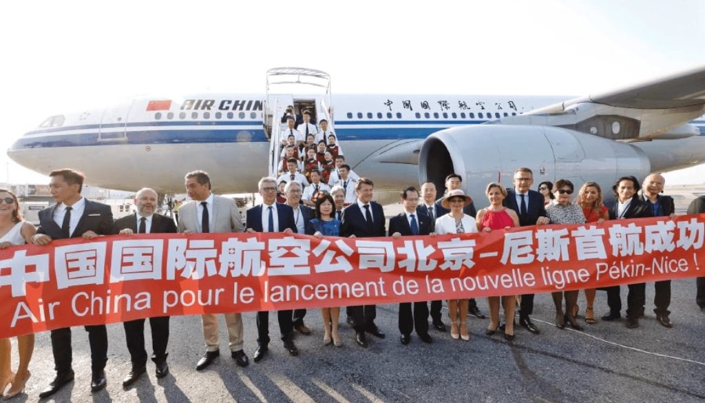 lancement ligne aérienne