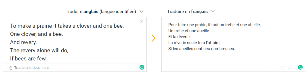 systèmes de traduction automatique, traducteur automatique