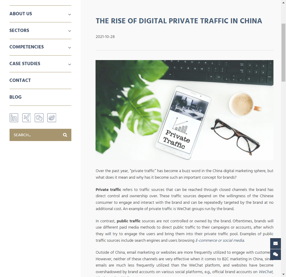THE RISE OF DIGITAL PRIVATE TRAFFIC IN CHINA