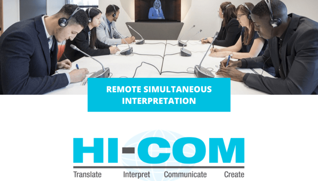 REMOTE SIMULTANEOUS INTERPRETATION