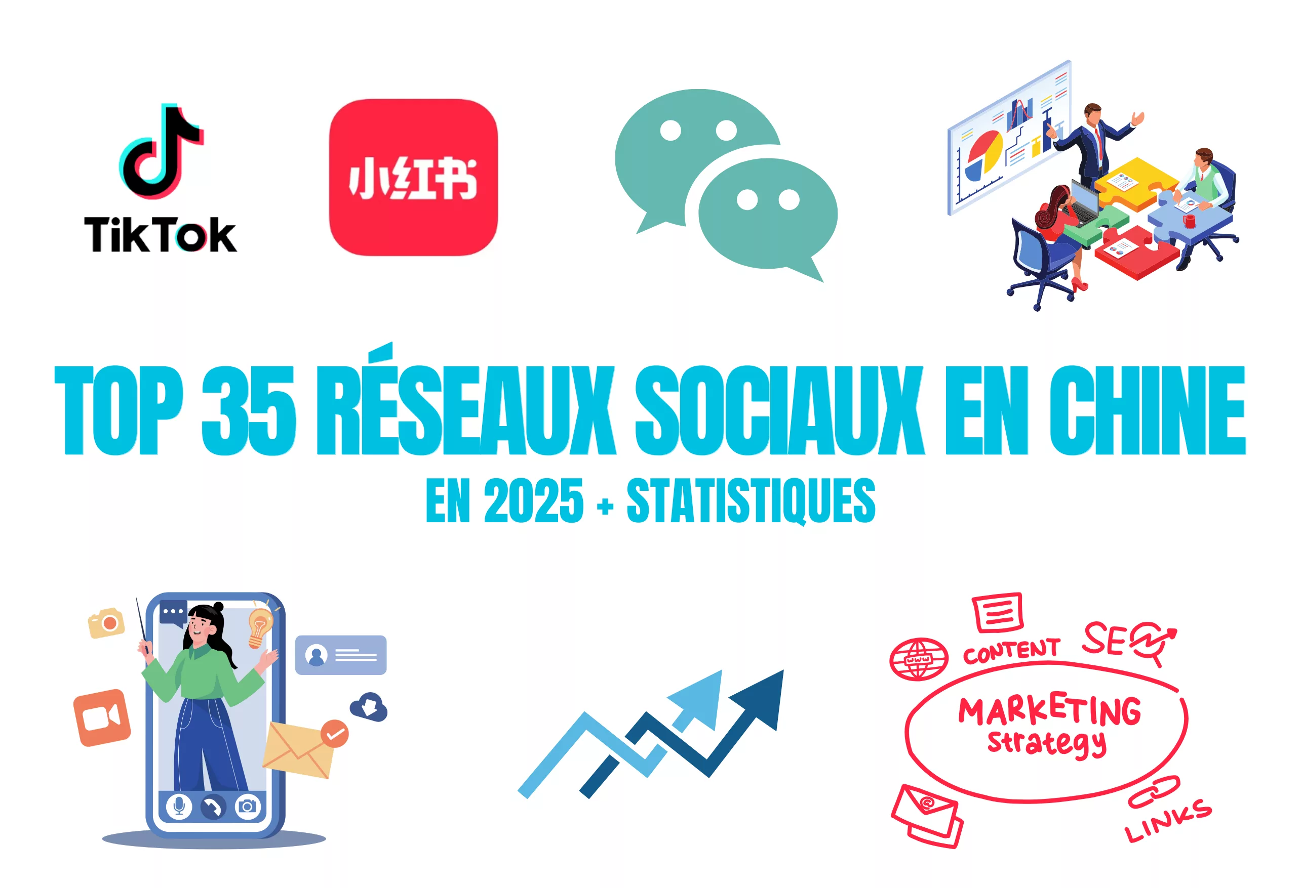 Top 35 Réseaux Sociaux en 2025